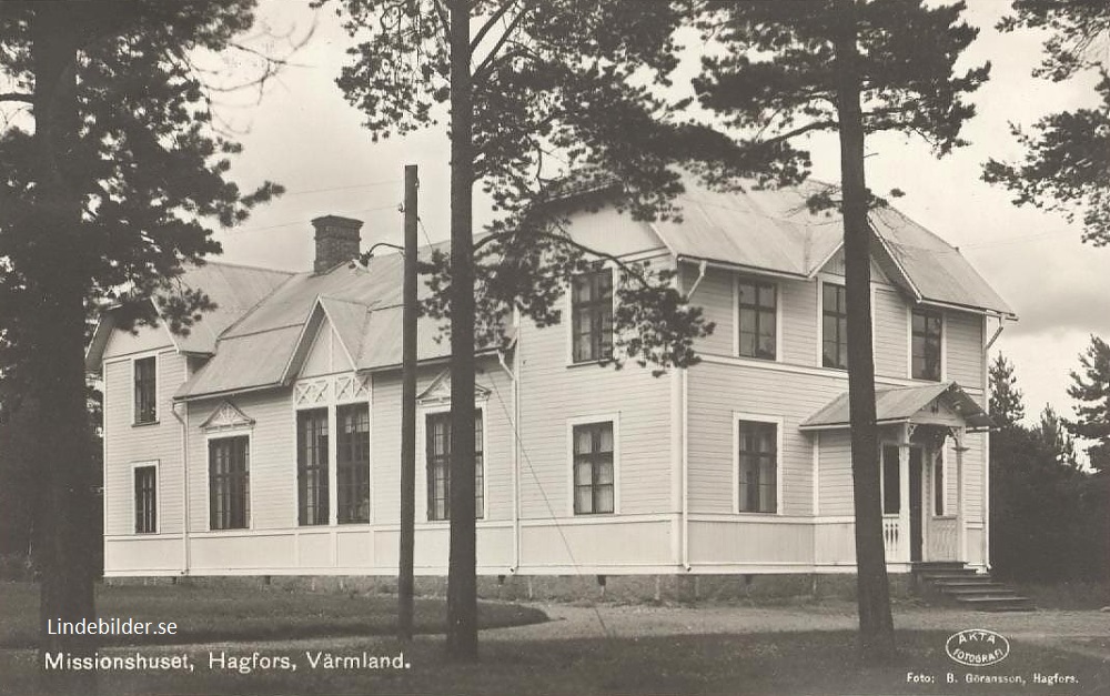 Missionshuset, Hagfors, Värmland