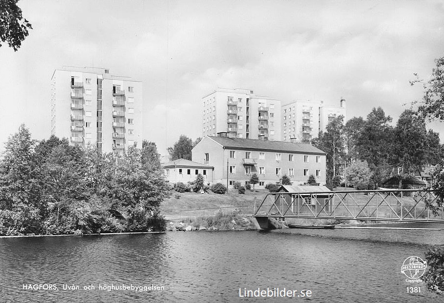 Hagfors, Uvån och Höghusbegyggelsen