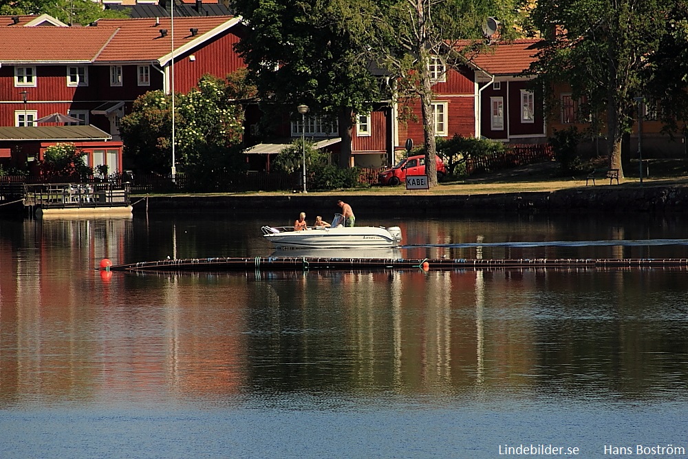 Ankan, med nya ledningen