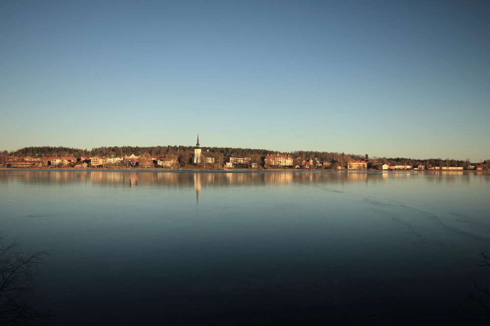 Vy över Lindesberg