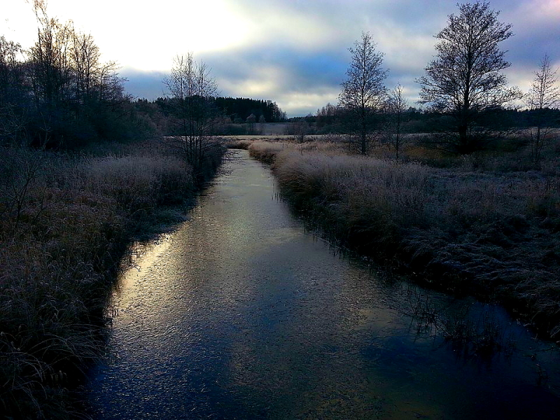 Lindesjön runt, Ån till Lindesjön