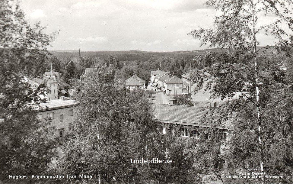 Hagfors Kyrkogatan 1947