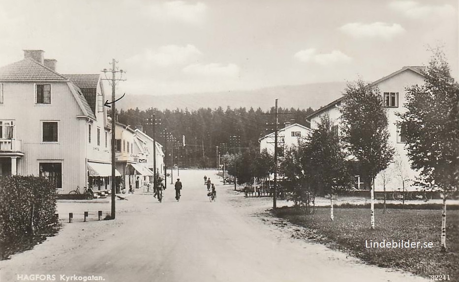 Hagfors, Kyrkogatan