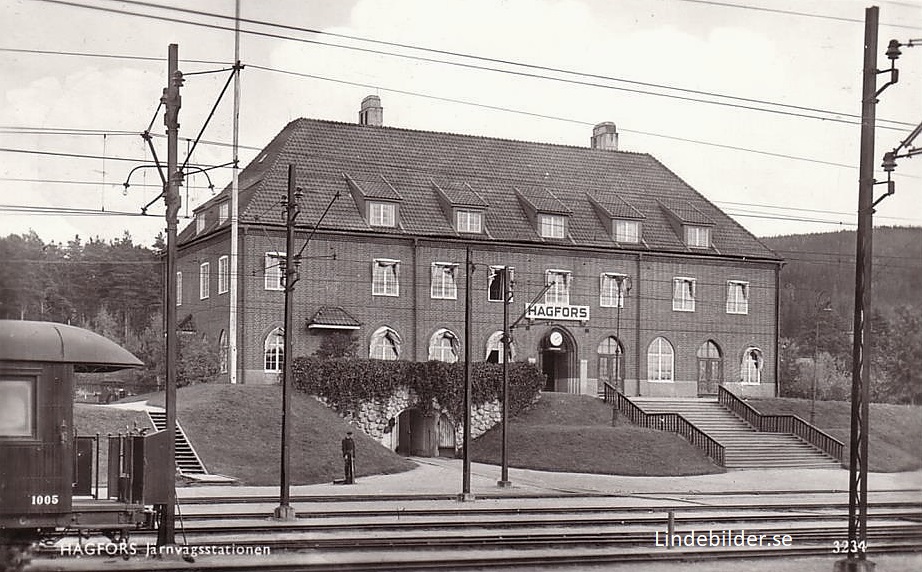 Hagfors Järnvägsstationen