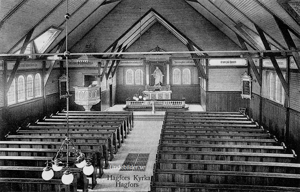 Hagfors Kyrka, Hagfors 1913