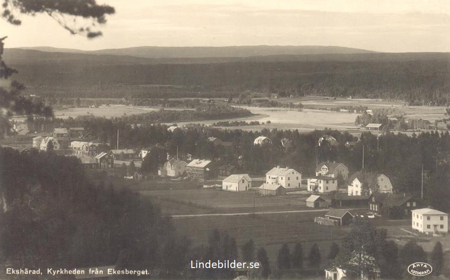 Hagfors, Ekshärad, Kyrkheden från Ekesberget