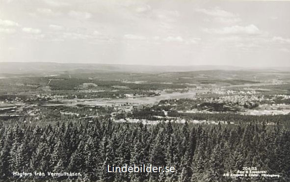 Hagfors från Vermullsåsen