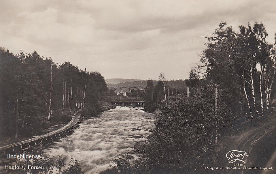 Hagfors, Forsen 1935