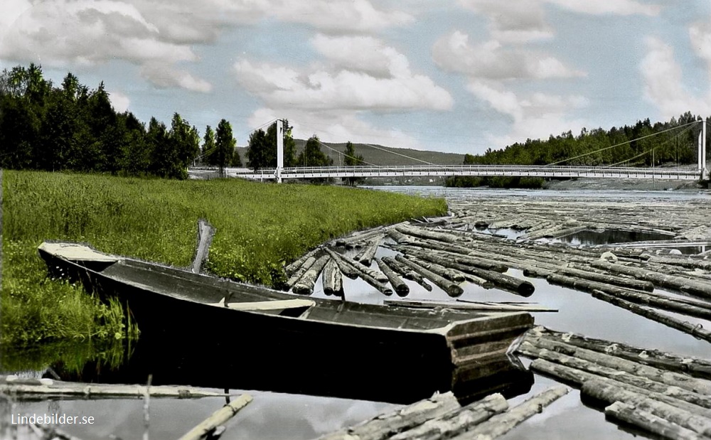 Parti av sjön Värmullen 1964