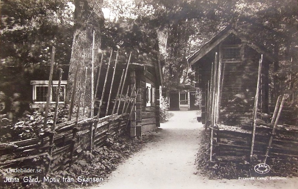 Julita Gård, Motiv från Skansen