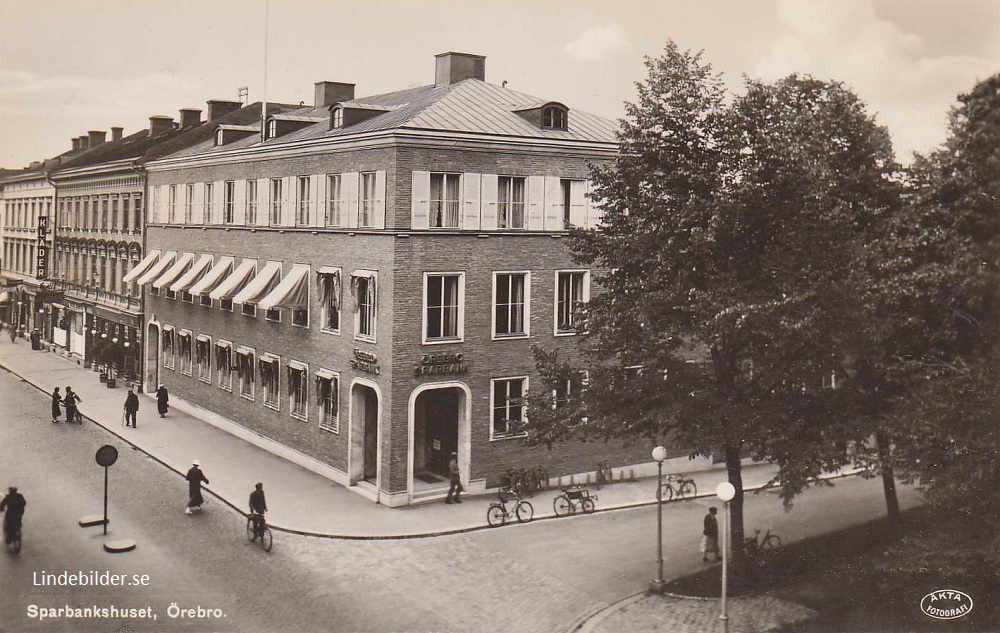 Sparbankshuset Örebro 1941