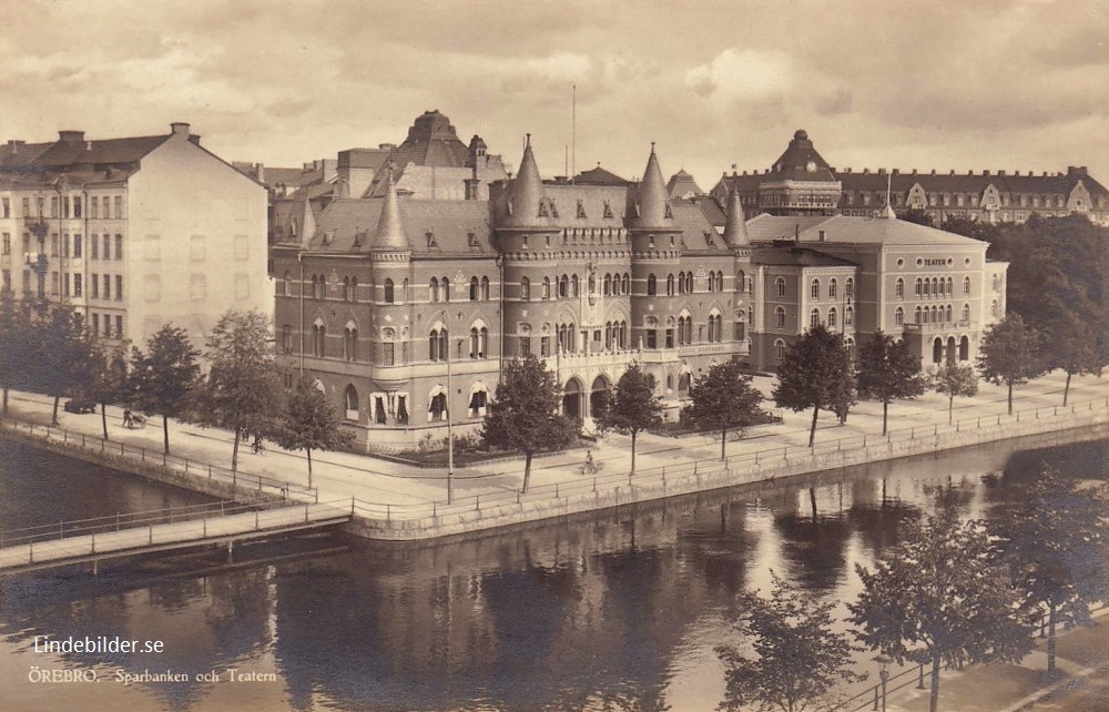 Örebro, Sparbanken och Teatern