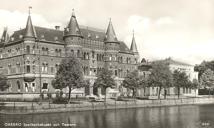 Örebro, Sparbanken och Teatern