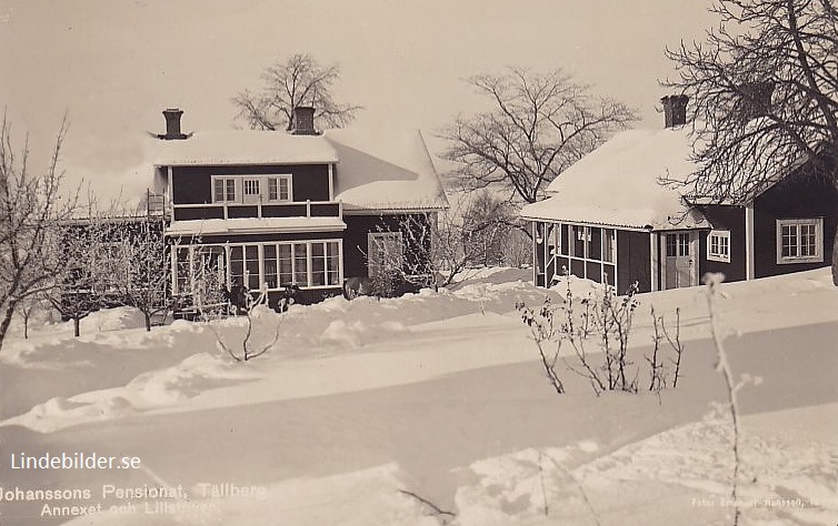 Johanssons Pensionat, Tällberg. Annexet och Lillstugan 1932