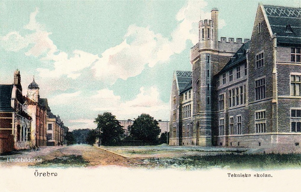 Örebro, Tekniska Skolan 1908