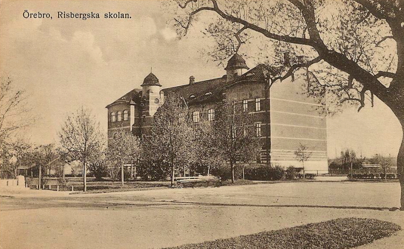 Örebro Risbergska Skolan 1915