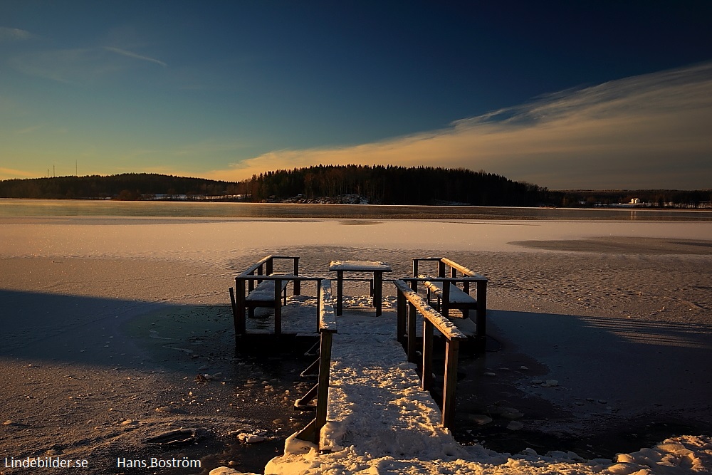 Bryggan i Lindesjön