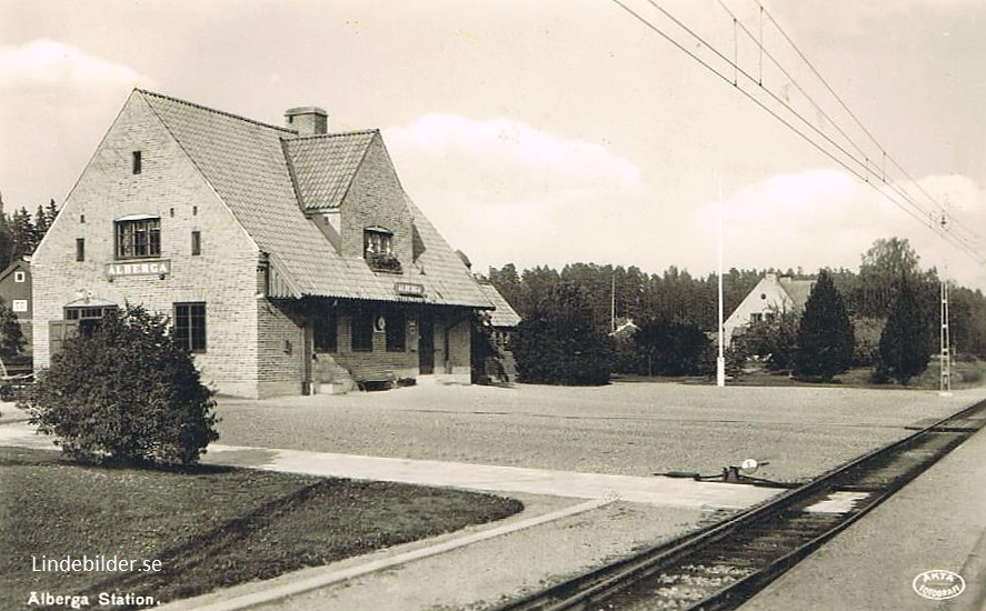 Ålberga Station 1948