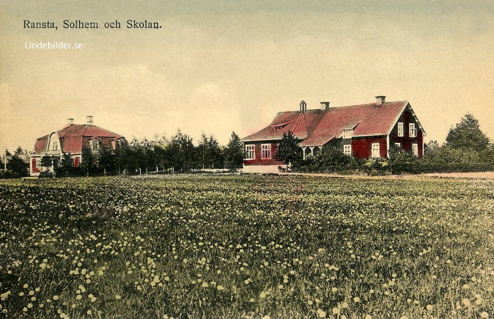 Sala, Ransta, Solhem och Skolan