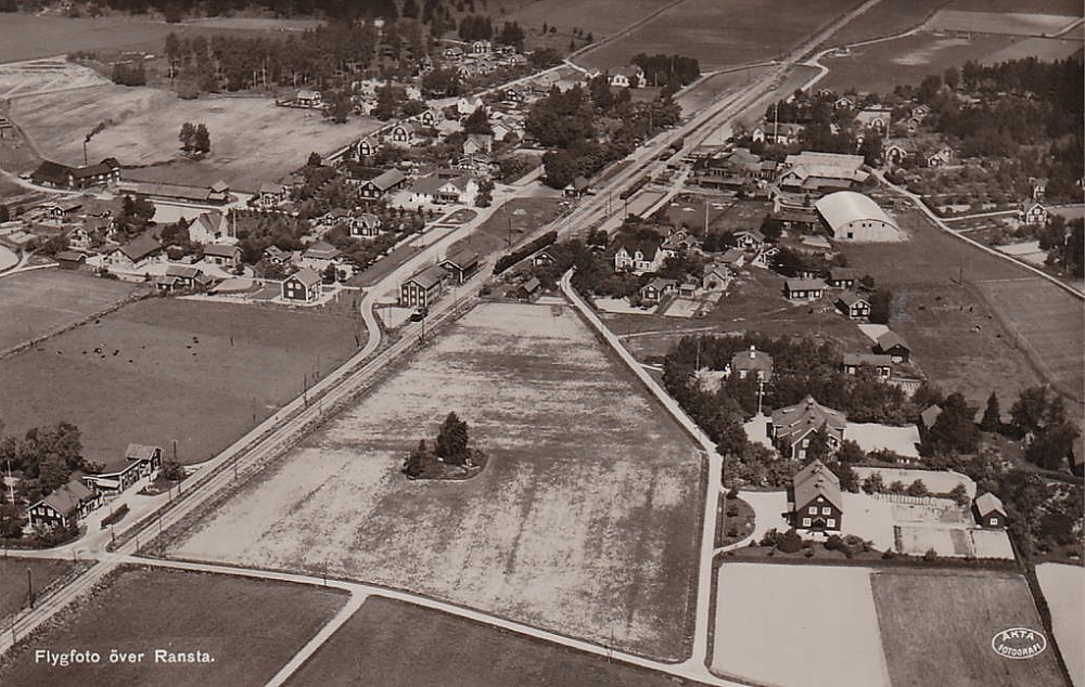 Sala, Flygfoto över Ransta