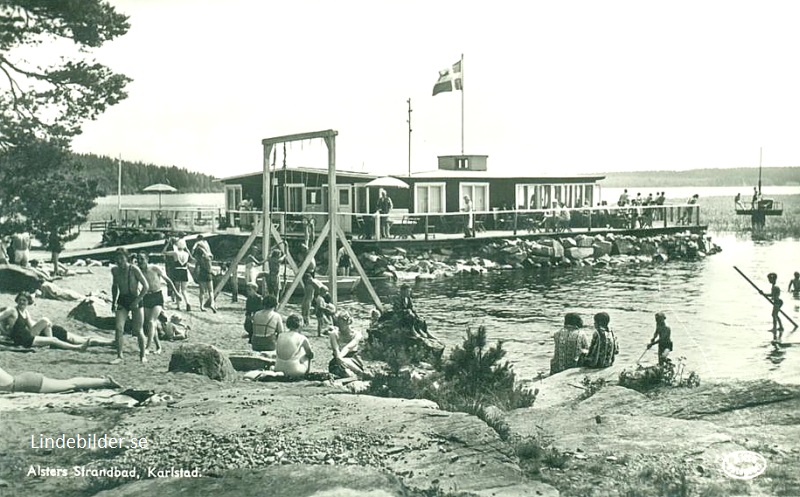 Alsters Strandbad. Karlstad