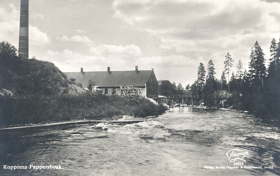 Karlstad, Koppoms Pappersbruk