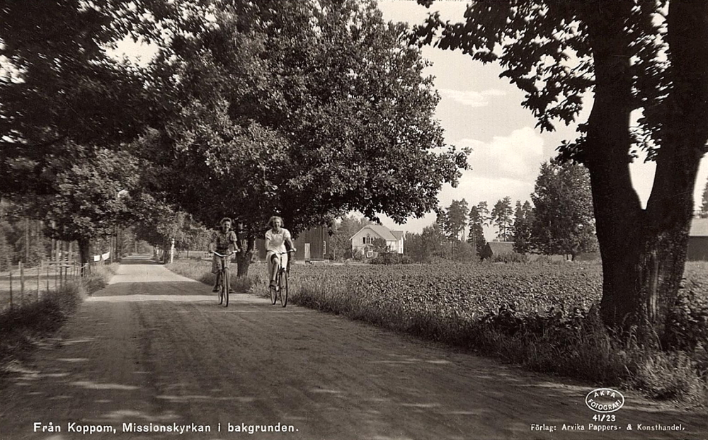 Karlstad, Från Koppom, Missionskyrkan i Bakgrunden 1948