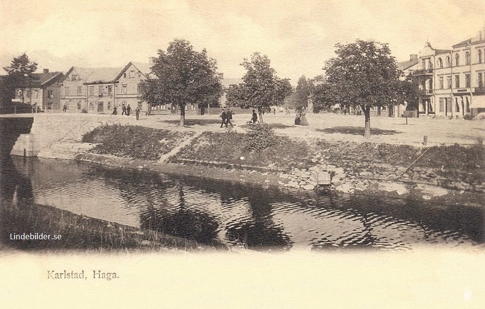 Karlstad, Haga 1902