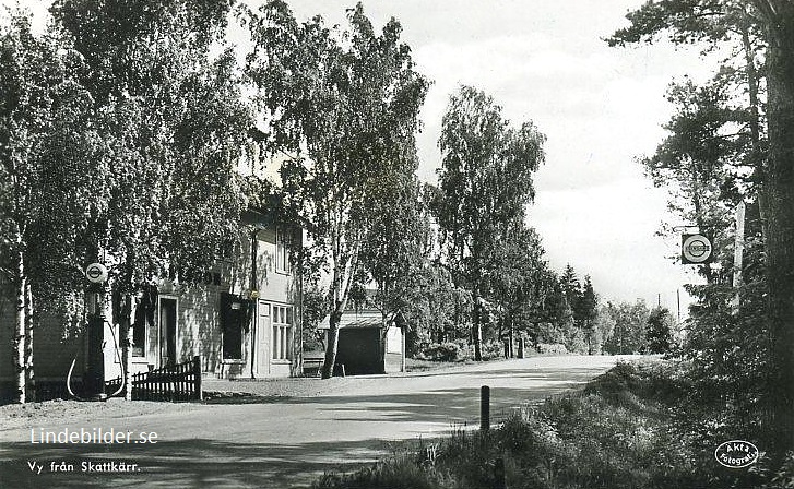 Karlstad, Vy från Skattkärr 1940