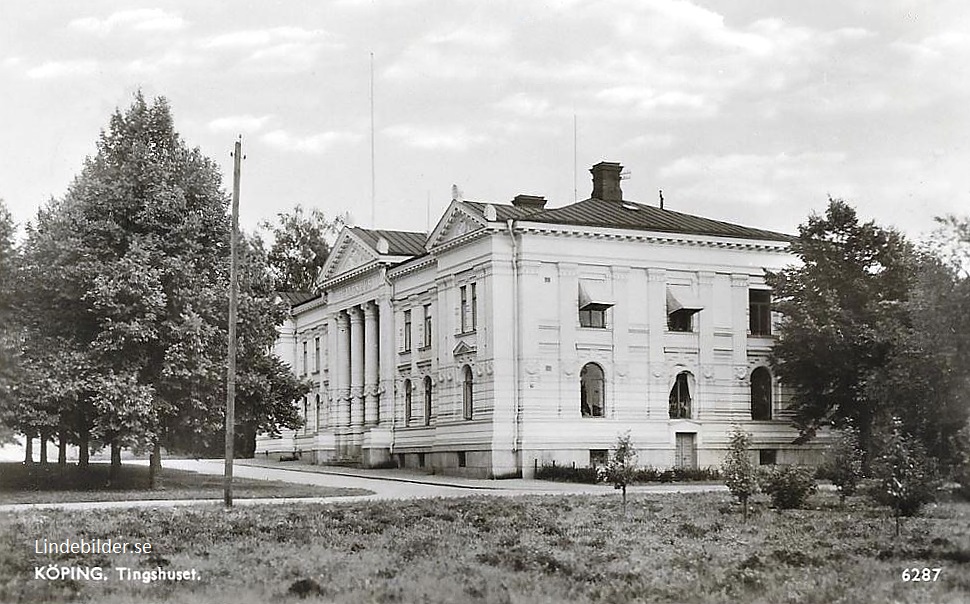 Köping Tingshuset 1949