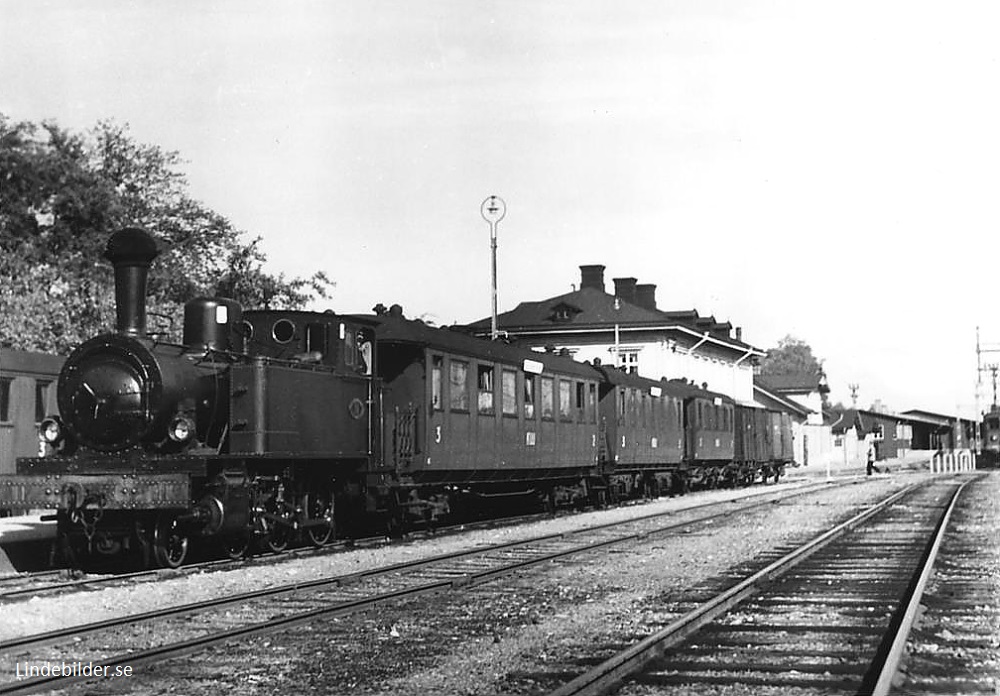 Köping Järnvägsstationen 1951