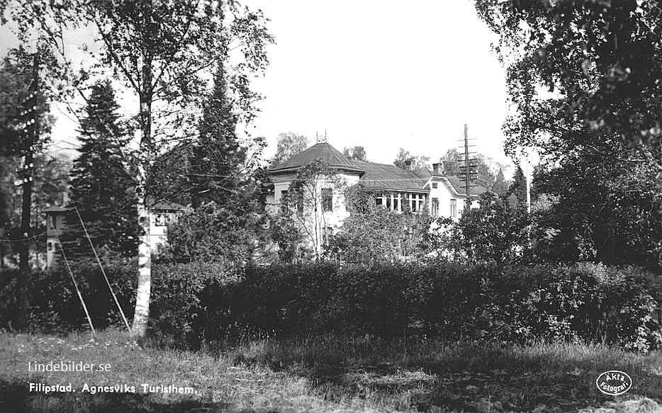 Filipstad. Agnesvik Turisthem 1953