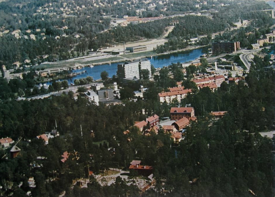 Södertälje, Flygfoto över Torekälleberget