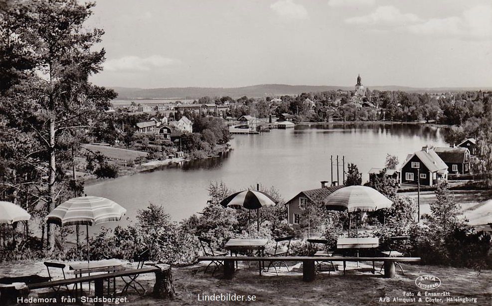 Hedemora från Stadsberget