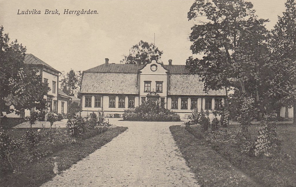 Ludvika Bruk, Herrgården