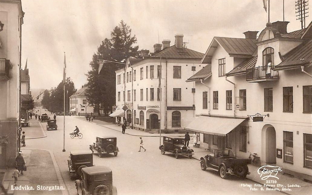 Ludvika Storgatan 1932