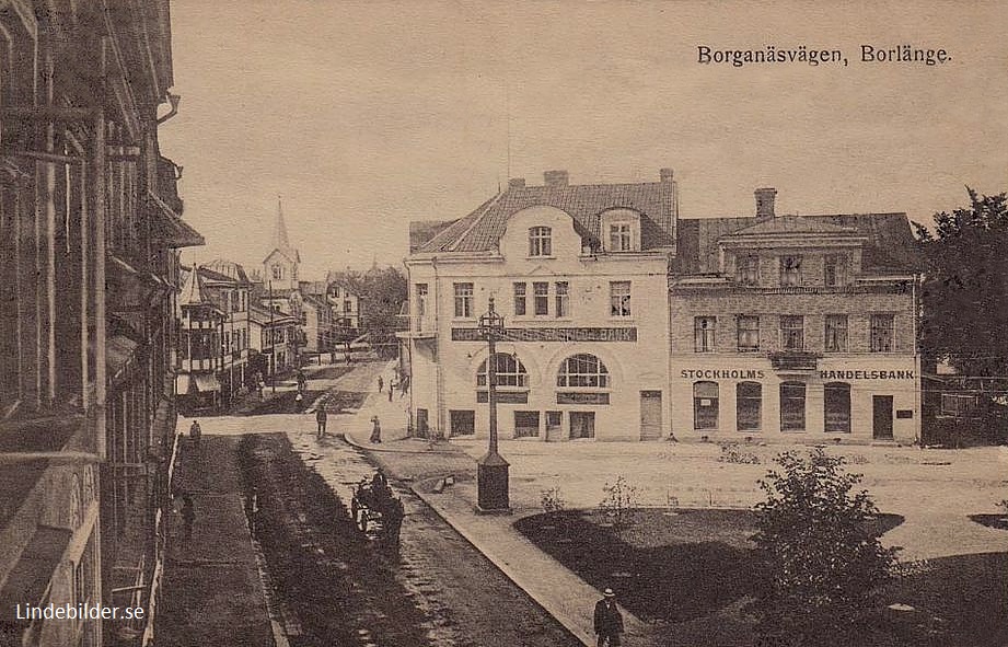 Borlänge, Borganäsvägen