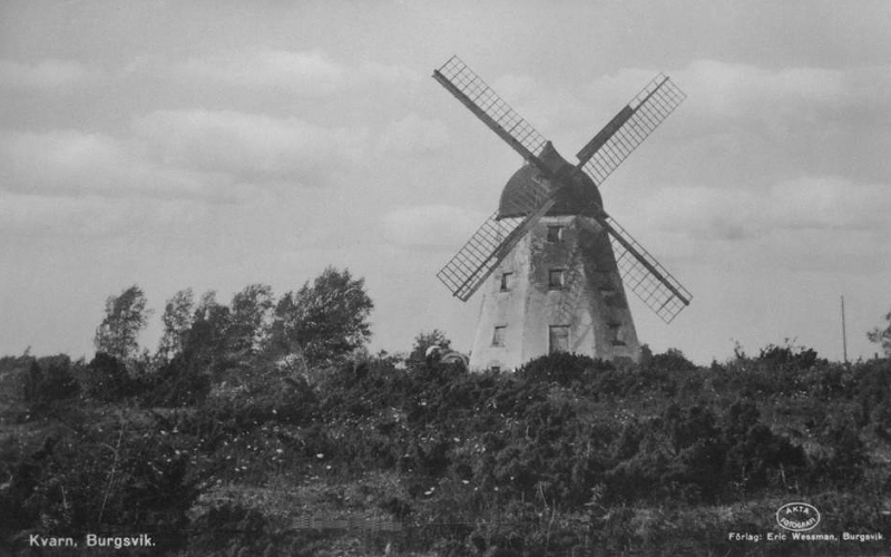 Gotland, Kvarn Burgsvik