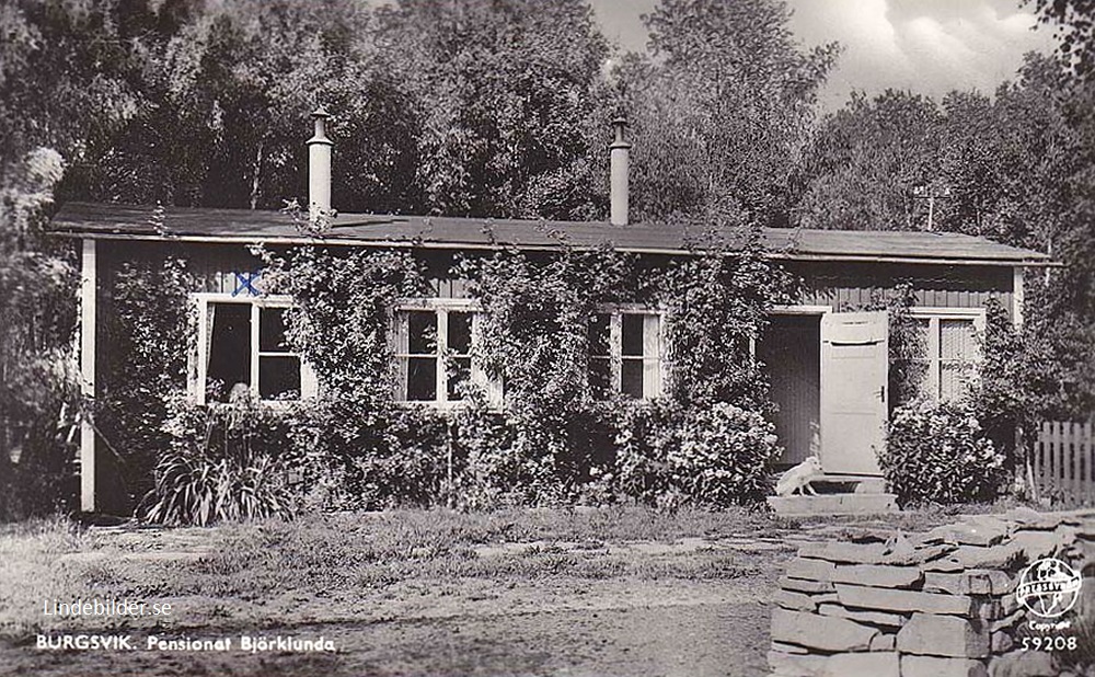 Burgsvik, Pensionat Björklunda