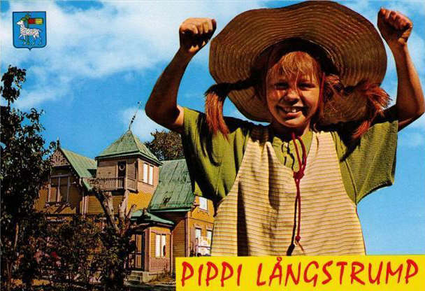 Gotland, Kneipbyn    Pippi Långstrump