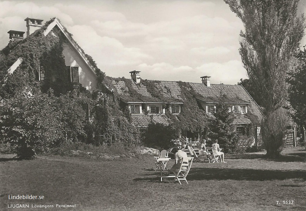 Gotland, Ljugarn, Lövängens Pensionat 1961