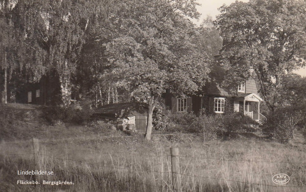 Fläckebo. Bergsgården