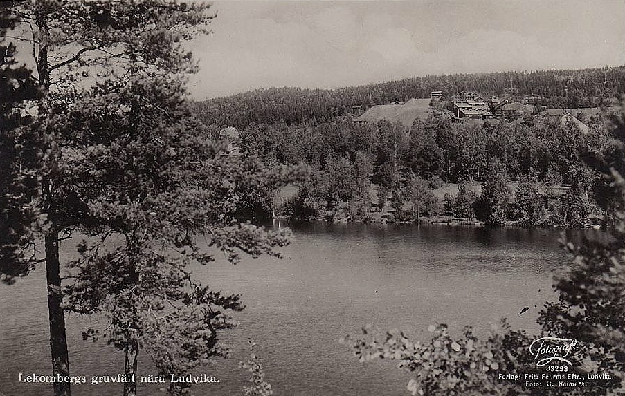 Lekombergs Gruvfält nära Ludvika