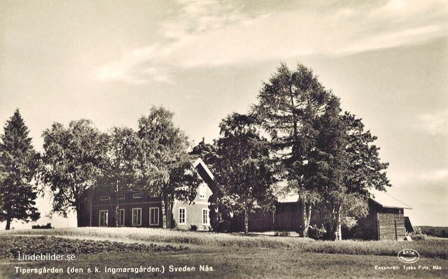 Vansbro, Tipersgården, den sk Ingemarsgården, Sveden, Nås