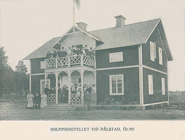 Kristinehamn, Brunnshotellet vid Pålstad, Ölme 1911