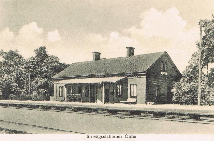 Järnvägsstationen Ölme