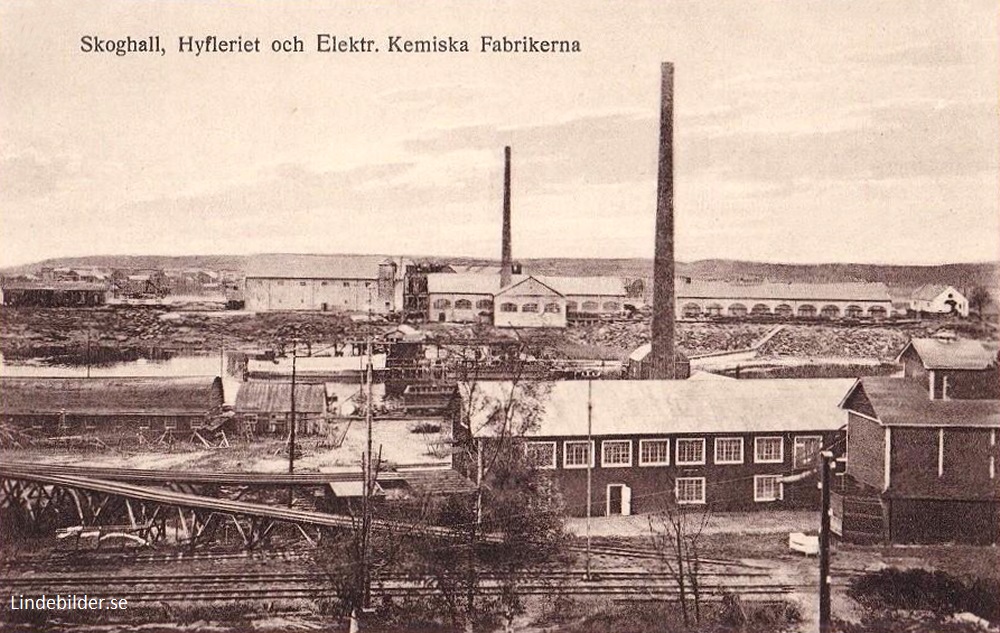 Skoghall, Hyfleriet och Elektr. Kemiska Fabrikerna