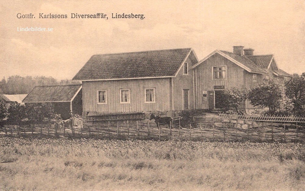 Gottfrid Karlssons diverseaffär, Lindesberg