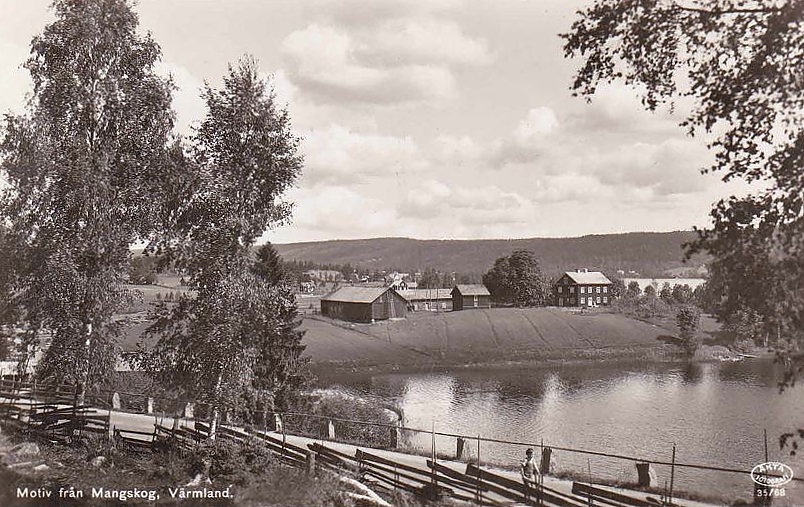 Motiv från Mangskog, Värmland