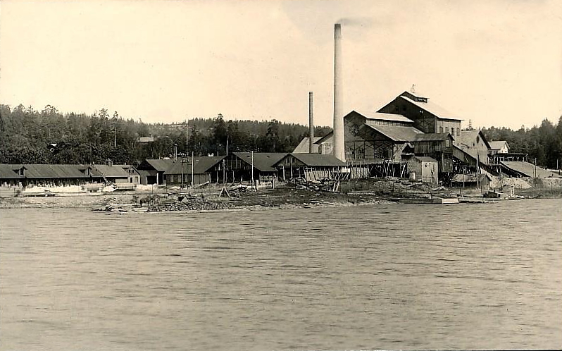 Glafva Sågverk 1930